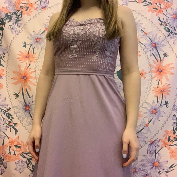 purple prom dress - Picture 3 of 5